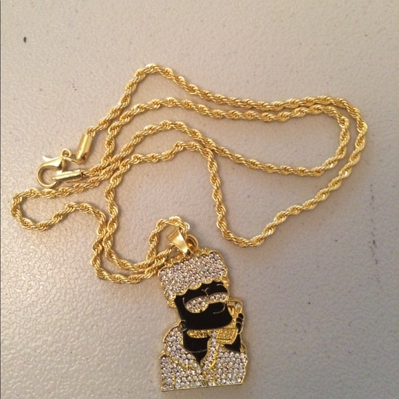 Simpsons iced out jewlery - Picture 1 of 2